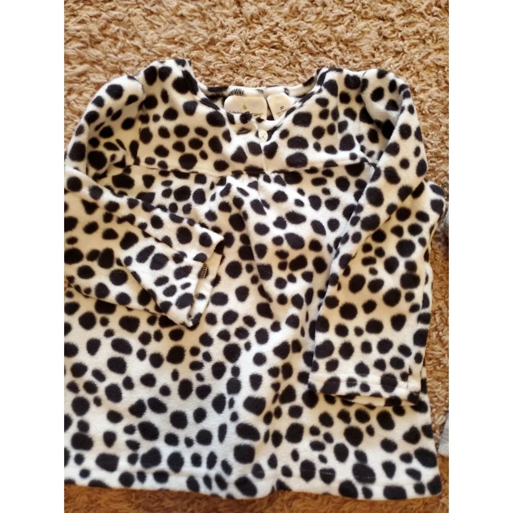 Toddler Girl's Microfleece Hoodie and jacket 3t leopard print‎ bundle winter
